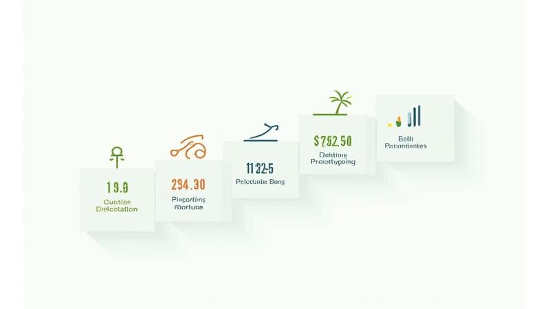 An illustrative diagram showing a simplified project timeline with phases like 'Consultation', 'Design', 'Prototype', 'Test', 'Manufacture', and 'Delivery', indicating typical durations and decision points.