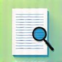 Transparent document icon