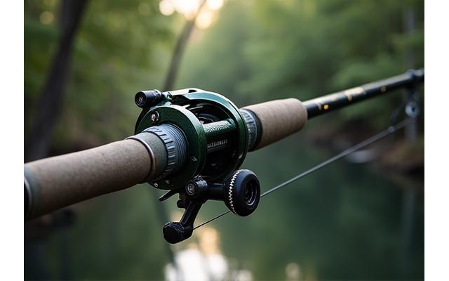 Serpent Scale baitcasting rod for power and control